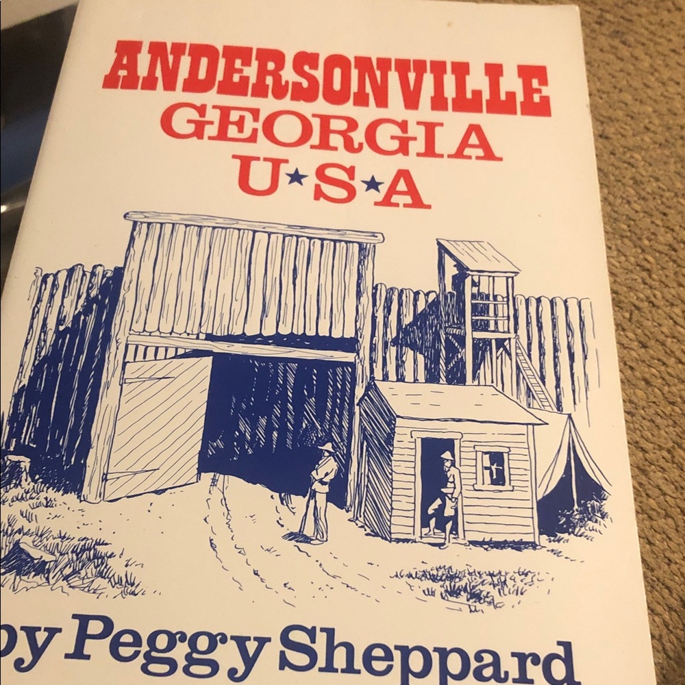 Andersonville Georgia USA Book by Peggy Sheppard
